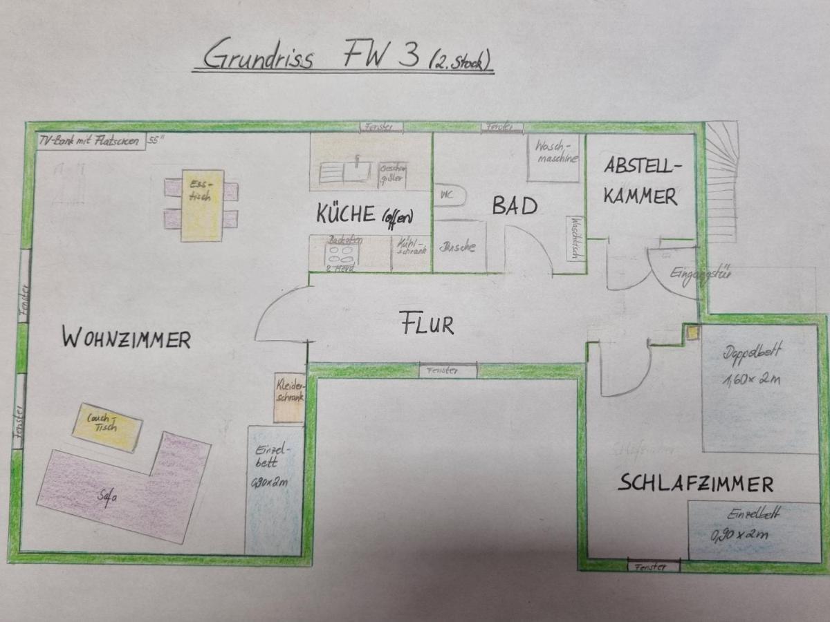 Ferienwohnungen Springer In Schoenefeld Ot Grossziethen Div Apartments Fuer Bis Zu 6 Personen 외부 사진